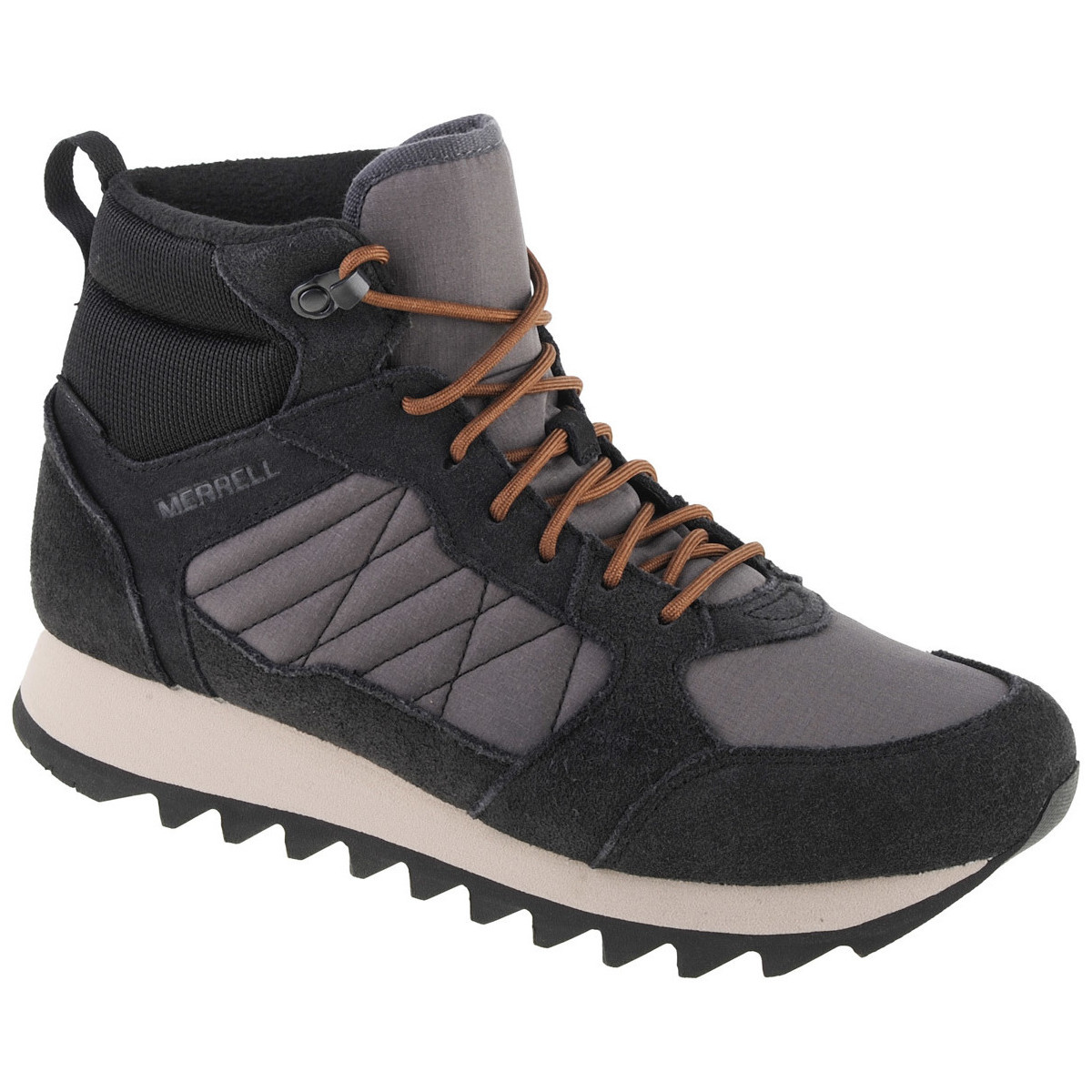 Schoenen Heren Wandelschoenen Merrell Alpine Sneaker Mid PLR WP 2 Zwart