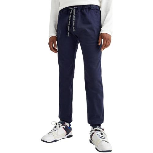 Textiel Heren Broeken / Pantalons Tommy Jeans  Blauw