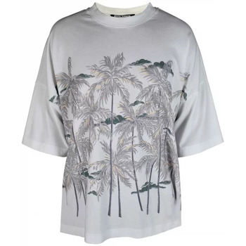 Textiel Heren T-shirts & Polo’s Palm Angels  Wit