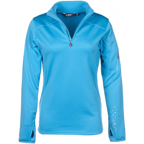 Textiel Dames Sweaters / Sweatshirts Peak Mountain Sweat polarshell femme ANY Blauw