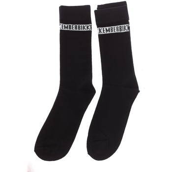 Ondergoed Heren High socks Bikkembergs BK019-BLACK Zwart