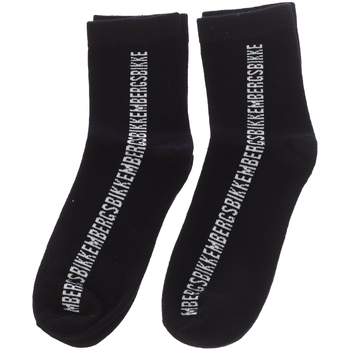 Ondergoed Heren High socks Bikkembergs BK064-BLACK Zwart