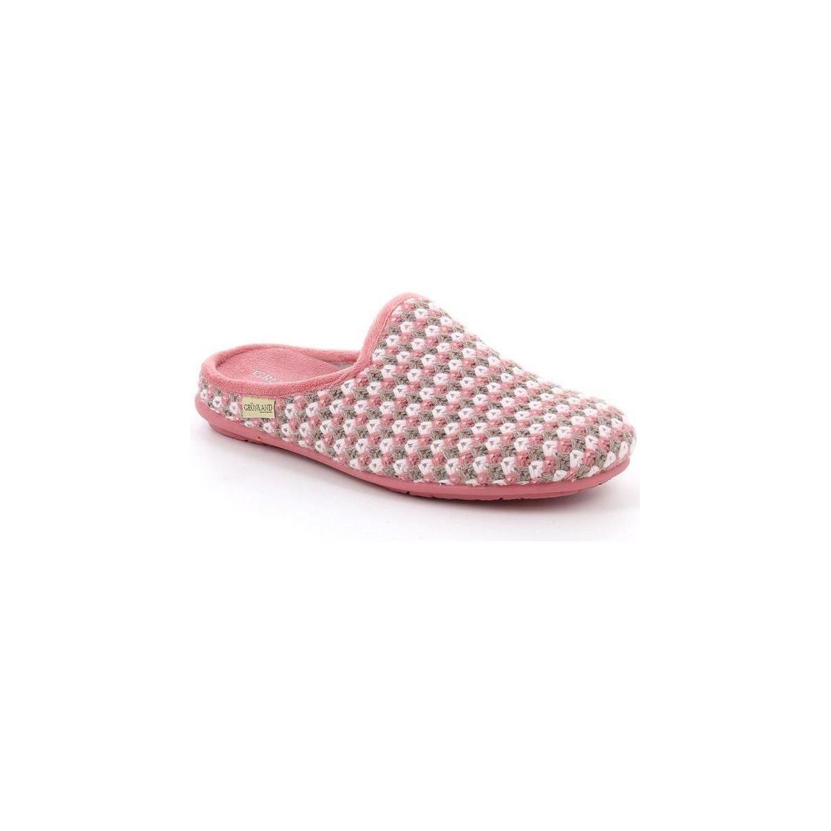Schoenen Dames Leren slippers Grunland DSG-CI2674 Roze