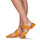Schoenen Dames Leren slippers Fericelli New 2 Geel