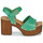 Schoenen Dames Sandalen / Open schoenen Fericelli New 3 Groen