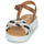 Schoenen Meisjes Sandalen / Open schoenen Citrouille et Compagnie NEW 33 Camel / Multicolour