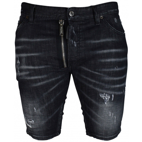 Textiel Heren Korte broeken / Bermuda's Dsquared  Zwart