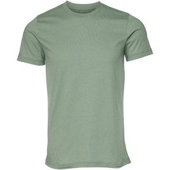 Textiel Heren T-shirts korte mouwen Bella + Canvas CA3001 Groen