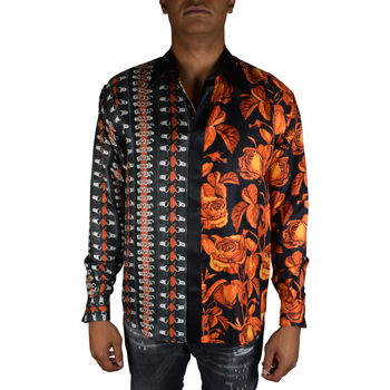 Textiel Heren Overhemden lange mouwen Roberto Cavalli  Oranje