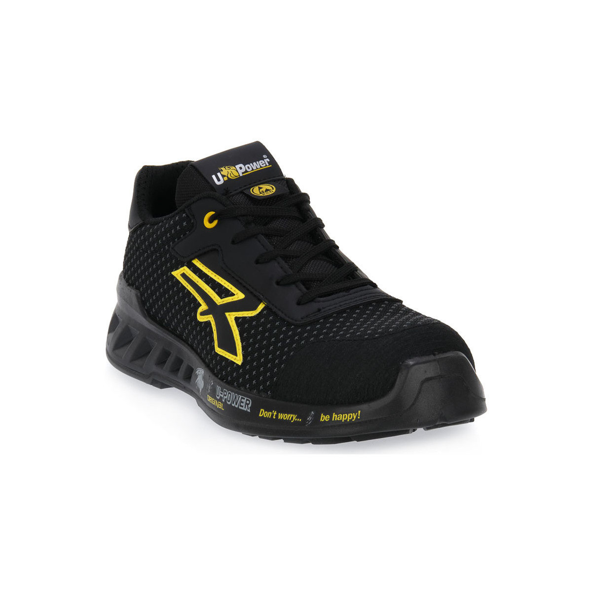 Schoenen Heren Sneakers U Power MATT ESD S3 CI SRC Zwart