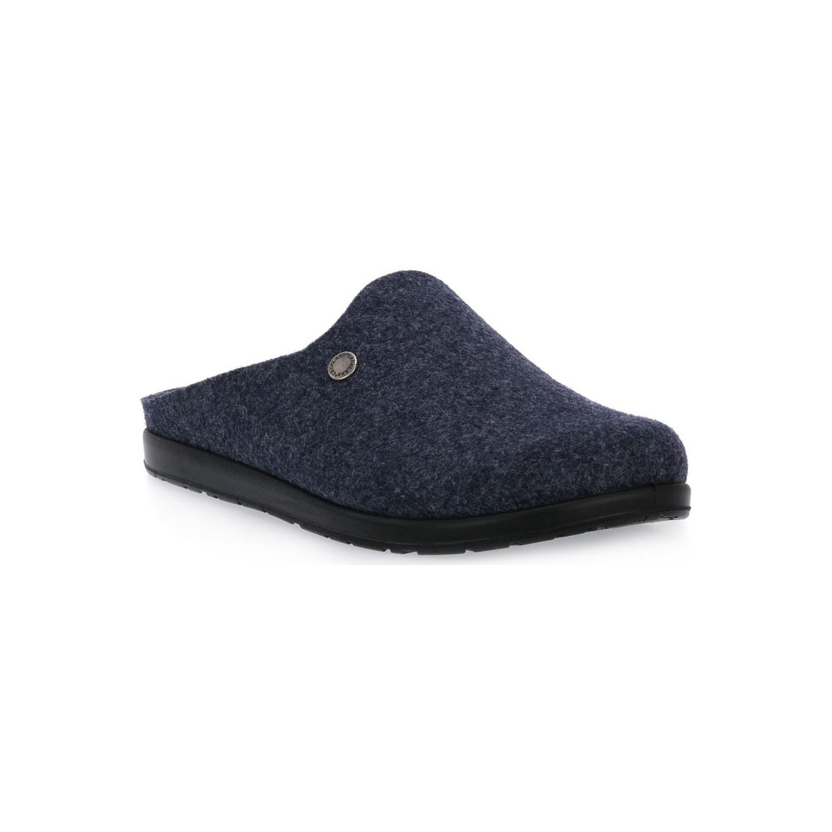 Schoenen Heren Leren slippers Grunland BLU 59 PONE Blauw