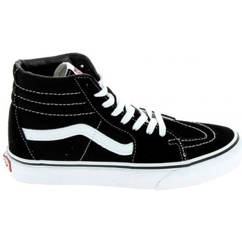 Schoenen Dames Sneakers Vans SK8 Hi Noir Blanc Zwart