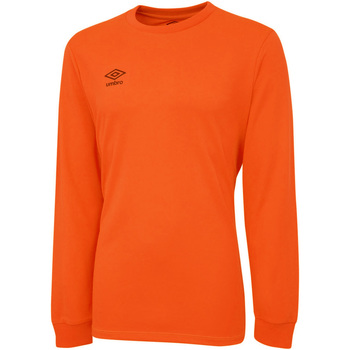 Textiel Kinderen T-shirts met lange mouwen Umbro  Oranje