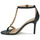 Schoenen Dames Sandalen / Open schoenen Lauren Ralph Lauren KATE-SANDALS-HEEL SANDAL Zwart