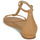 Schoenen Dames Sandalen / Open schoenen Lauren Ralph Lauren ELISE-SANDALS-FLAT SANDAL Beige