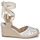 Schoenen Dames Sandalen / Open schoenen Lauren Ralph Lauren PAISLEE EYLT-ESPADRILLES-WEDGE Wit