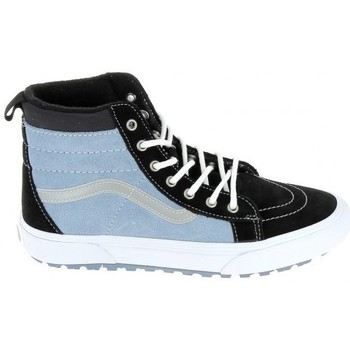 Schoenen Dames Sneakers Vans SK8 Hi Reflective Bleu Noir Blauw