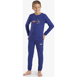 Textiel Jongens Pyjama's / nachthemden Munich CP1150 Blauw