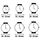 Horloges & Sieraden Horloges Chronotech Horloge Uniseks  CT7071B-02 (Ø 29 mm) Multicolour