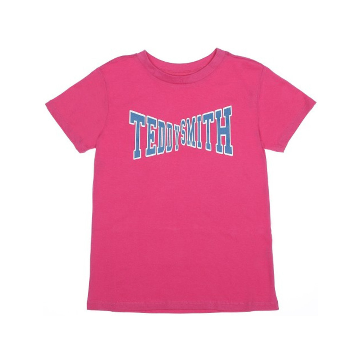 Textiel Meisjes T-shirts & Polo’s Teddy Smith  Roze