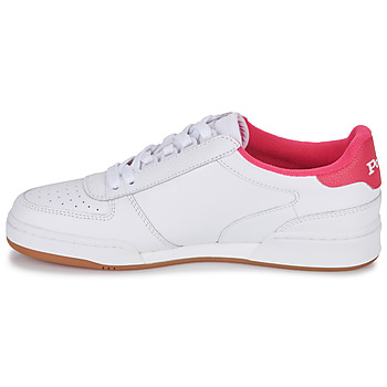 Polo Ralph Lauren POLO CRT PP-SNEAKERS-LOW TOP LACE Wit / Roze