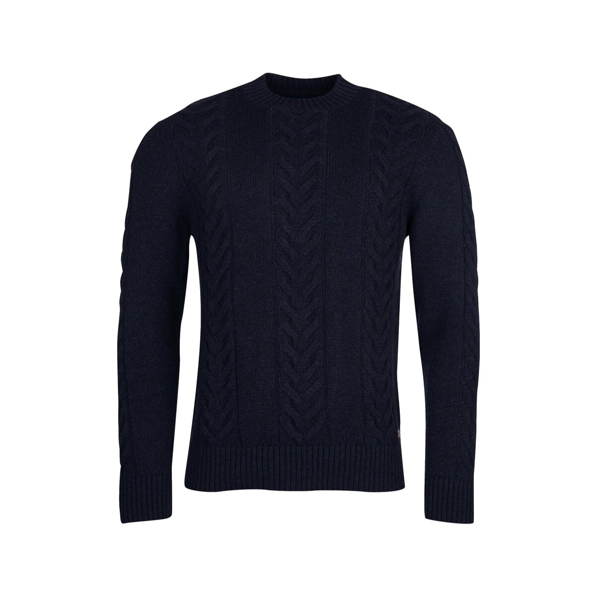 Textiel Heren Truien Barbour Essential Pullover Cable Knit - Navy Blauw