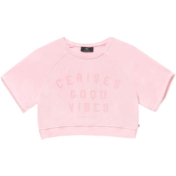 Textiel Meisjes Sweaters / Sweatshirts Le Temps des Cerises  Roze