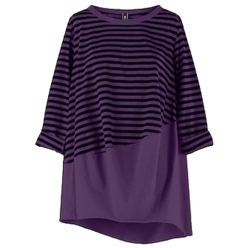 Textiel Dames Sweaters / Sweatshirts Wendy Trendy Top 220847 - Fucsia/Black Multicolour