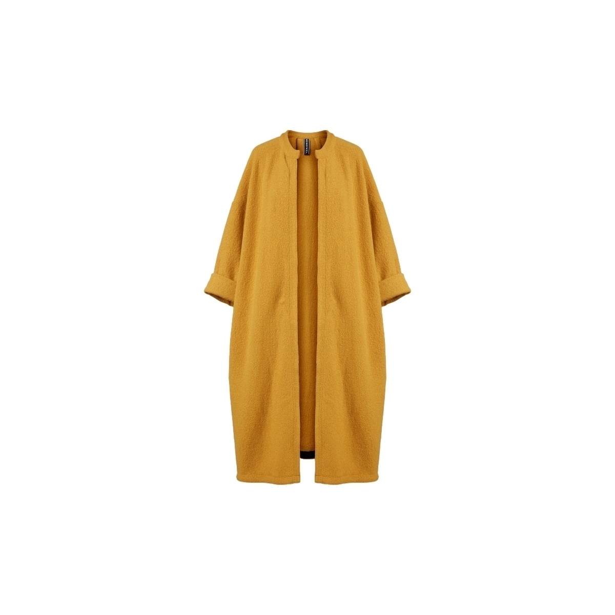 Textiel Dames Mantel jassen Wendy Trendy Coat 110880 - Mustard Geel
