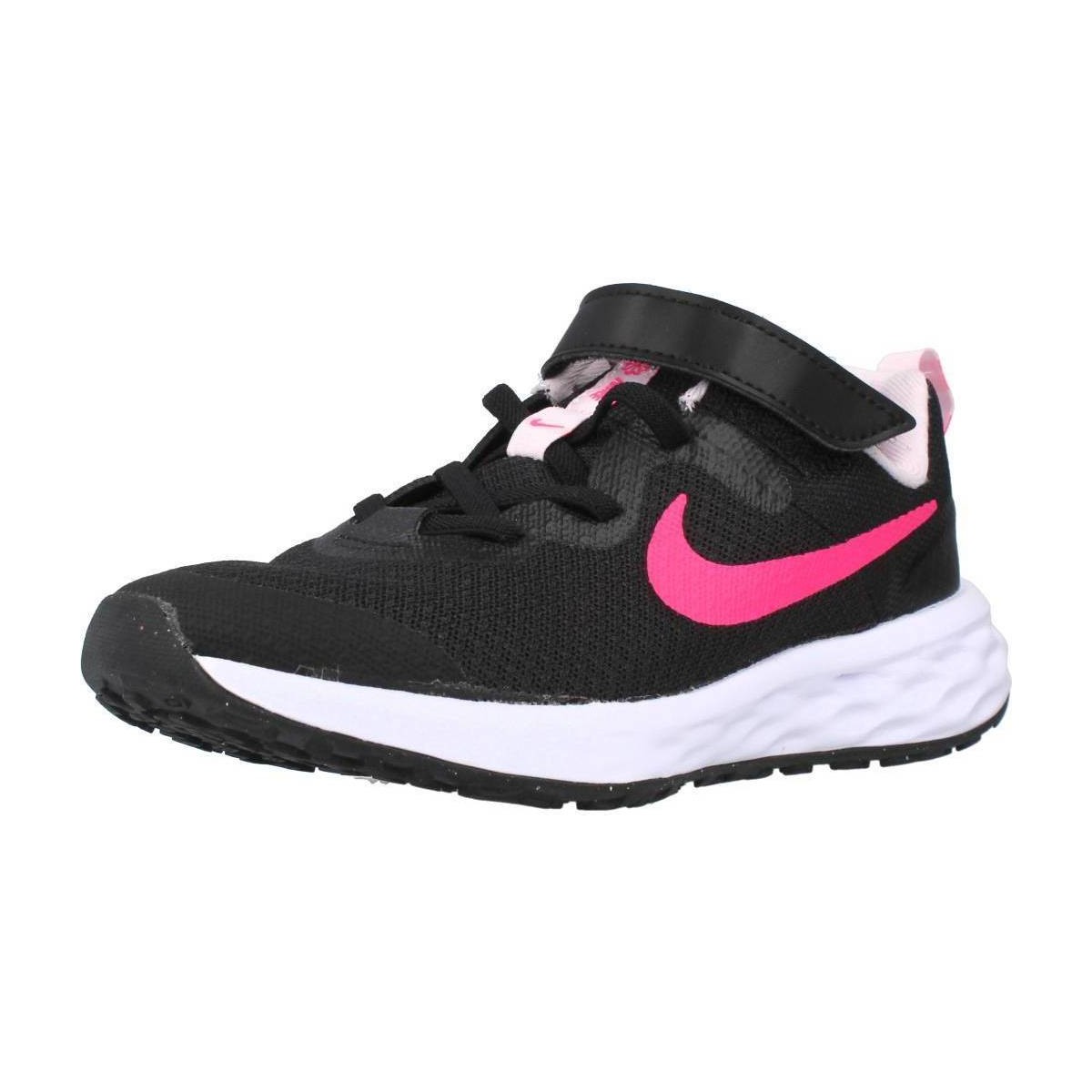 Schoenen Meisjes Lage sneakers Nike REVOLUTION 6 Zwart