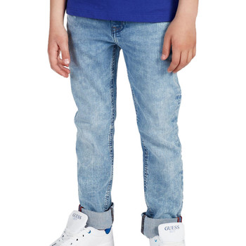 Textiel Jongens Skinny jeans Guess  Blauw