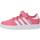 Schoenen Meisjes Lage sneakers adidas Originals BREAKNET EL C Roze