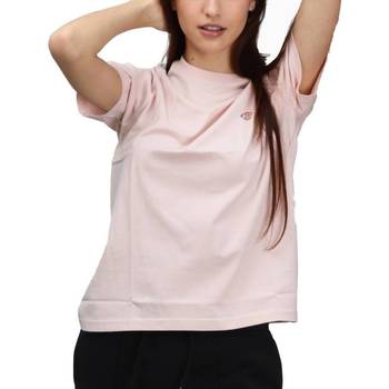 Textiel Dames T-shirts korte mouwen Dickies SS MAPLETON T-SHIRT W Roze