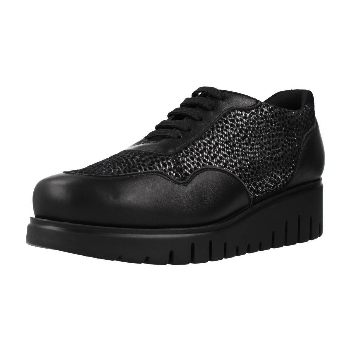 Schoenen Dames Sneakers Pinoso's 8212P Zwart