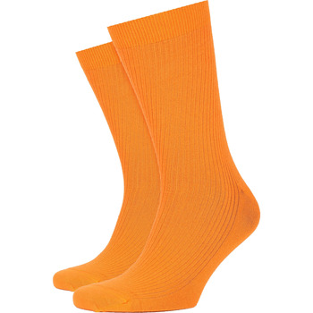Accessoires Heren Sokken Colorful Standard Sokken Sunny Orange Oranje