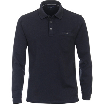 Textiel Heren T-shirts & Polo’s Casa Moda Polo LS Navy Blauw Blauw