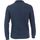 Textiel Heren Sweaters / Sweatshirts Casa Moda Half Zip Trui Donkerblauw Indigo Blauw