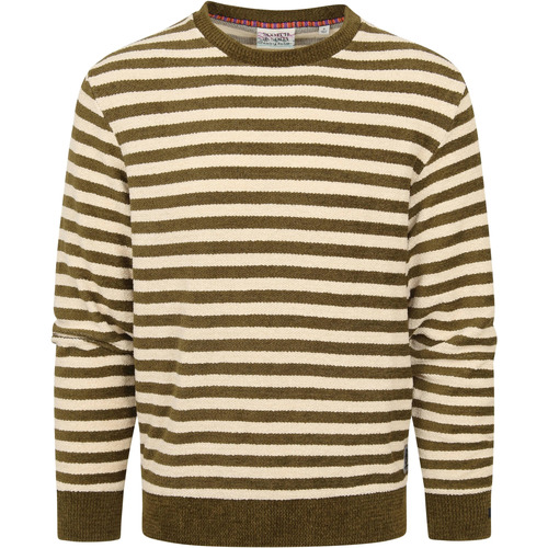 Textiel Heren Sweaters / Sweatshirts Scotch & Soda Sweater Donkergroen Groen