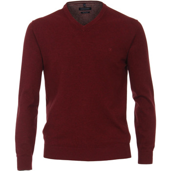 Textiel Heren Sweaters / Sweatshirts Casa Moda Pullover V-Hals Bordeaux Bordeau