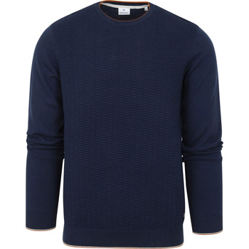 Textiel Heren Sweaters / Sweatshirts Blue Industry Trui Structuur Donkerblauw Blauw