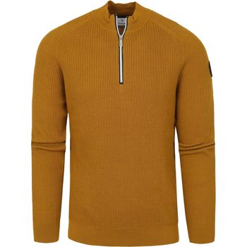 Textiel Heren Sweaters / Sweatshirts Blue Industry Zipper trui Okergeel Geel