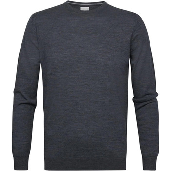 Textiel Heren Sweaters / Sweatshirts Profuomo Pullover Merinowol Antraciet Grijs
