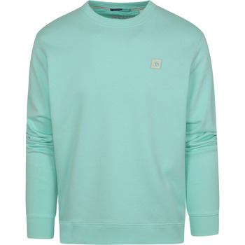 Textiel Heren Sweaters / Sweatshirts Scotch & Soda Essential Sweater Mint Groen