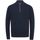 Textiel Heren Sweaters / Sweatshirts Vanguard Trui Knitted Half Zip Navy Blauw