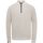 Textiel Heren Sweaters / Sweatshirts Vanguard Trui Knitted Half Zip Beige Beige