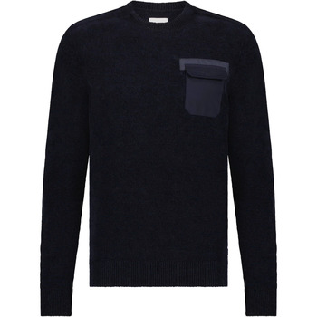 Textiel Heren Sweaters / Sweatshirts State Of Art Trui Borstzak Navy Blauw