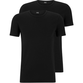 Textiel Heren T-shirts & Polo’s BOSS T-shirt Modern 2-Pack Zwart Zwart