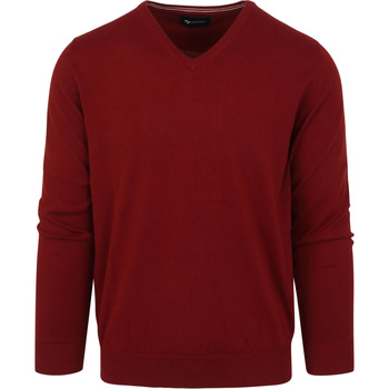 Textiel Heren Sweaters / Sweatshirts Suitable Pullover Vini V-Hals Rood Rood