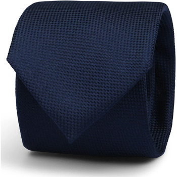 Textiel Heren Stropdassen en accessoires Suitable Zijde Stropdas Navy Blauw