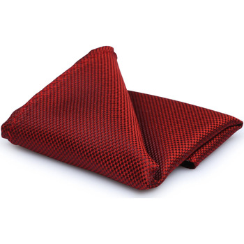 Textiel Heren Stropdassen en accessoires Suitable Zijde Pochet Rood Rood